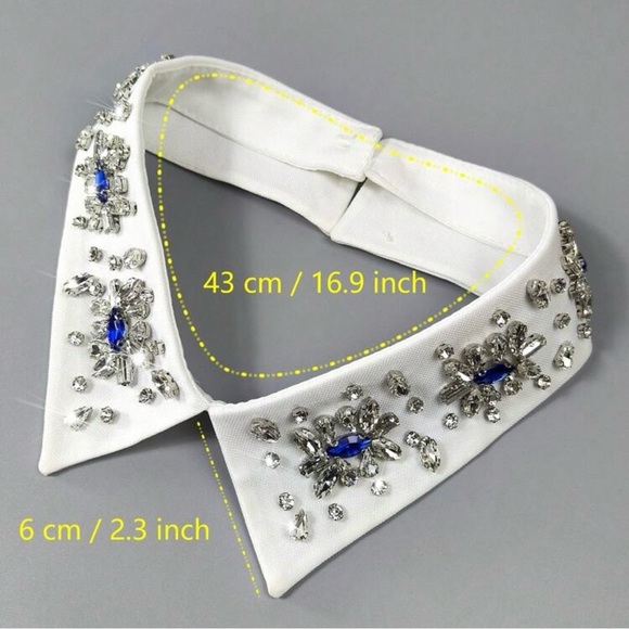 A+ Boutique Accessories - 💎 Embellished Dickey Collar 💎